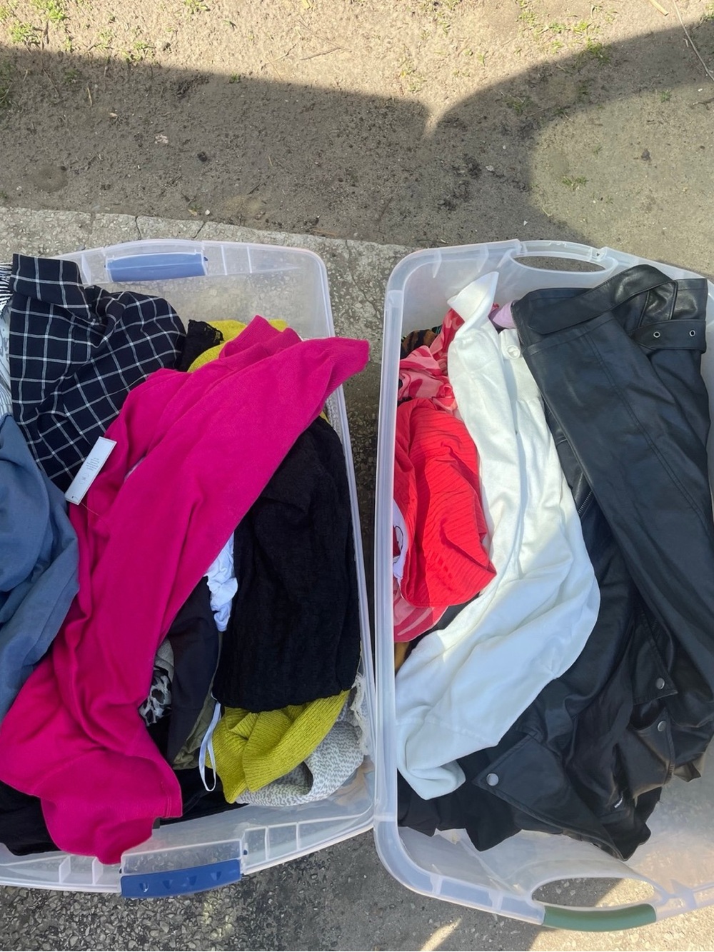 XL Mixed Women's Clothing Lot Fuchsia, Black, White, Red FASHION NOVA SHEIN ETC